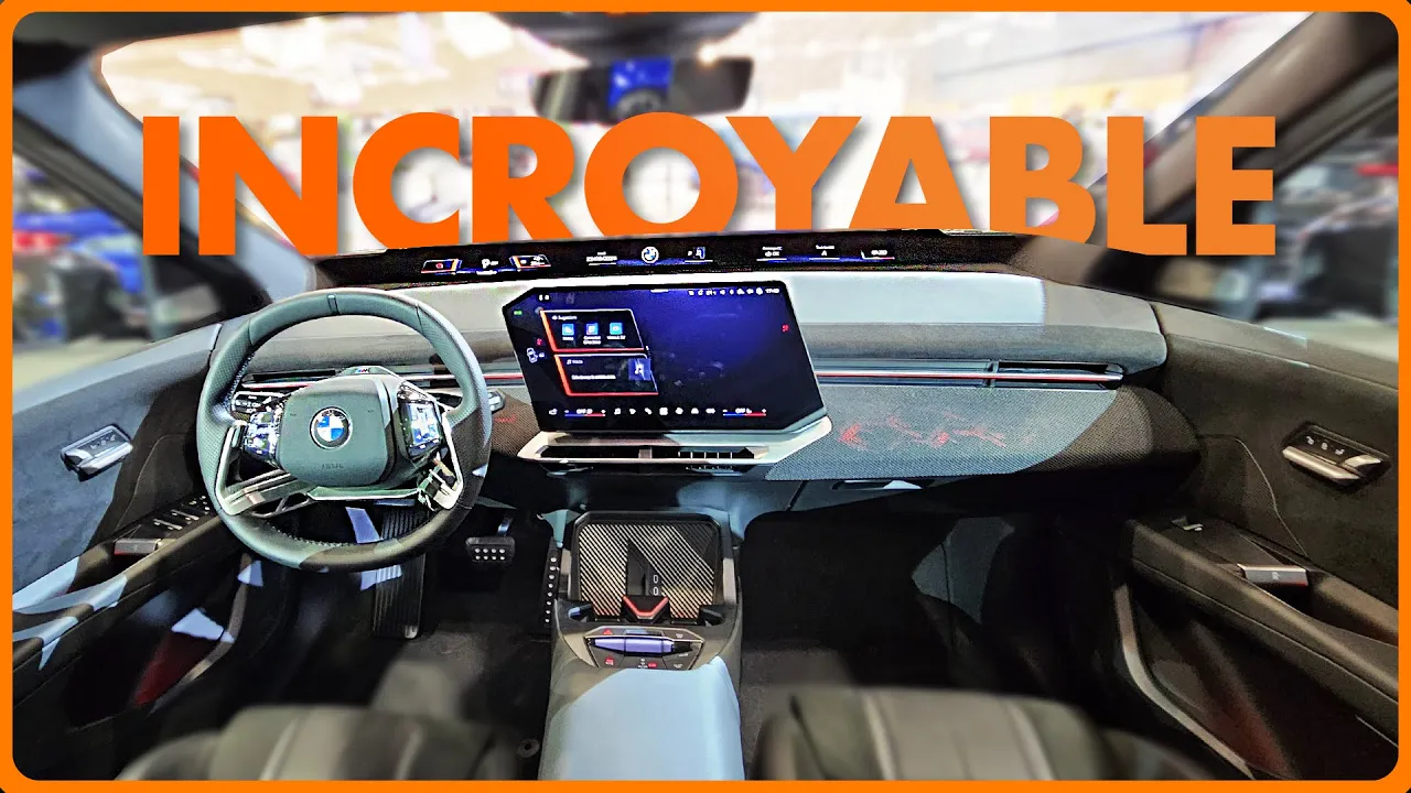 BMW IX3 | Ce tableau de bord est une Révolution | SALON DE LYON 2025