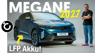 Renault Megane 2027 Facelift - neuer Akku & schnelles Laden | in unter 10 min
