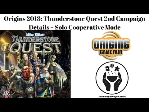 Origins 2018: Thunderstone Quest 2nd Campaign Details + Solo/Cooperative Mode