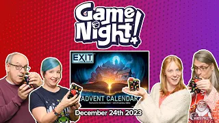 GameNight! 24 Days of Christmas - Exit: The Game Advent Calendar The Hunt for the Golden Book Day 24