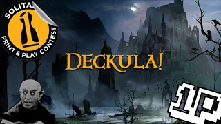 2021 Solitaire PnP Design Contest Ep. 1 - Deckula