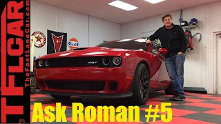 Ask Roman #5: Behind the Scenes - the Cars and Trucks We're Reviewing Soon