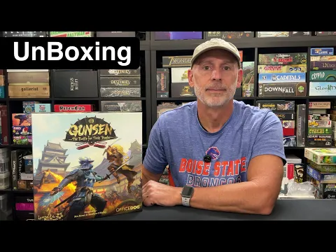 TDG: Gunsen: The Battle for Toshi Ranbo unboxing with Ray