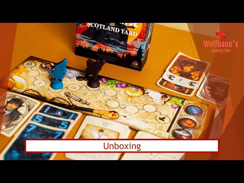 Jekyll & Hyde vs Scotland Yard [Board Game] - Unboxing