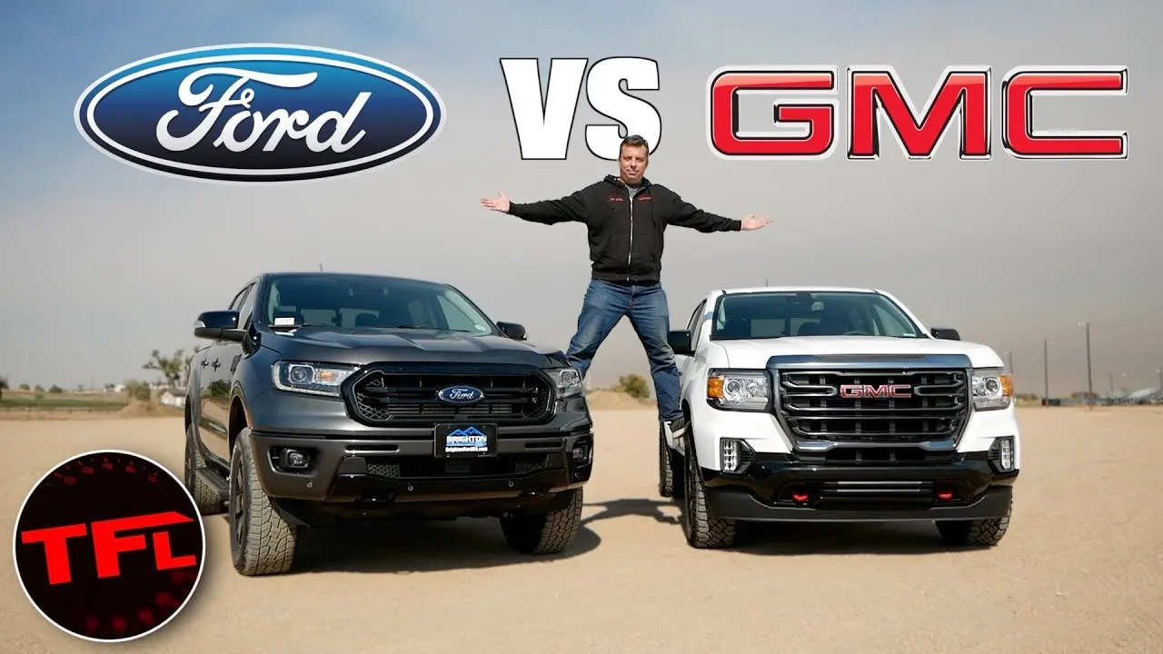 One Of These Off-Road Trucks Is WAY BETTER! New Ford Ranger FX4 versus the new 2021 GMC Canyon AT4
