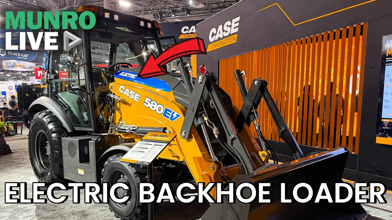 CASE Goes Electric: Full Equipment Tour at CONEXPO