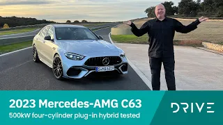 2023 Mercedes-AMG C63 | 500kW Four-Cylinder Plug-In Hybrid Tested | Drive.com.au
