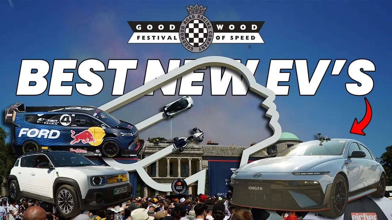 The COOLEST EV'S at Goodwood Festival Of Speed 2025! | Ioniq 6n, Renault R4, New MG's & more!