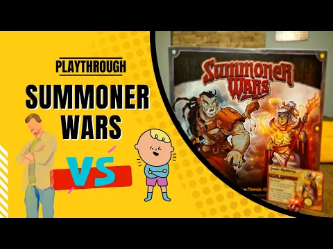 Manohobis is Playing Summoner Wars 2nd Edition. Is This the Best 2 Player Fantasy Card Game Ever?
