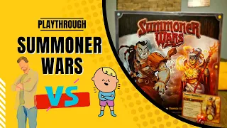 Manohobis is Playing Summoner Wars 2nd Edition. Is This the Best 2 Player Fantasy Card Game Ever?