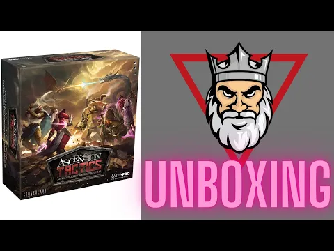 Ascension Tactics Miniatures Deckbuilding Game Unboxing