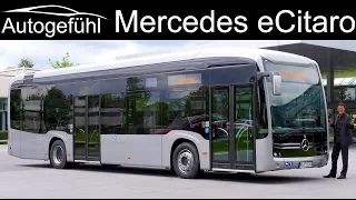 Daimler electric city bus Mercedes eCitaro PREMIERE - Autogefühl