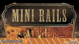 Mini Rails - PREZENTACJA - Gradanie #224 - gra planszowa