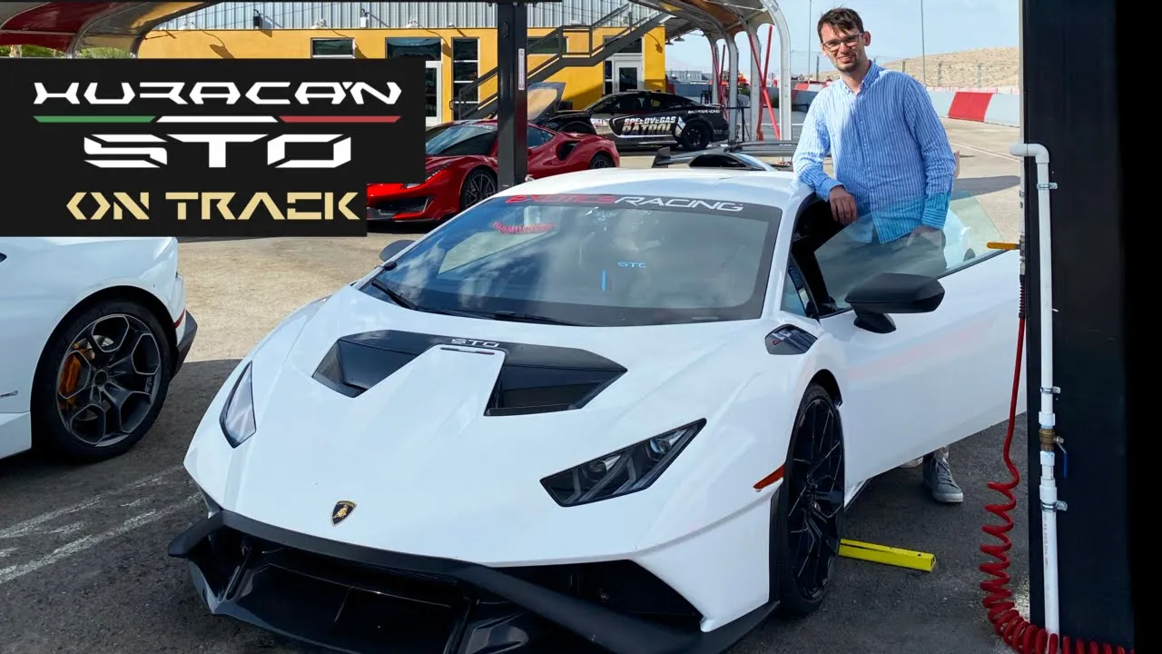 Lamborghini Huracan STO – provkör min drömbil på bana (ENG SUB)