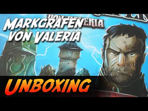 Markgrafen von Valeria - Brettspiel-Unboxing (Schwerkraft-Verlag)