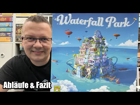 Waterfall Park (asmodee) - Familienspiel mit Verhandlungselement in einem Freizeitpark