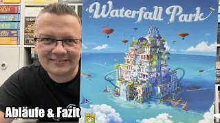Waterfall Park (asmodee) - Familienspiel mit Verhandlungselement in einem Freizeitpark
