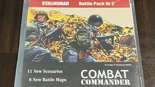 Combat Commander Battle Pack #2: Stalingrad (GMT) - Unbagging and Overview