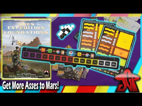 Terraforming Mars: Ares Expedition – Foundations expansion unboxing