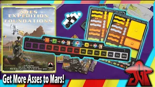 Terraforming Mars: Ares Expedition – Foundations expansion unboxing