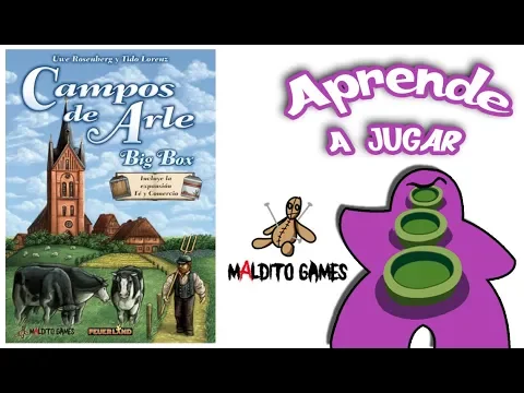 Campos de Arle - Cómo se juega - Tutorial - Juego de Mesa