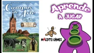 Campos de Arle - Cómo se juega - Tutorial - Juego de Mesa