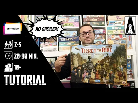 TICKET TO RIDE LEGACY: LEGGENDE DEL VECCHIO WEST [Tutorial NO SPOILER] Un'avventura unica!