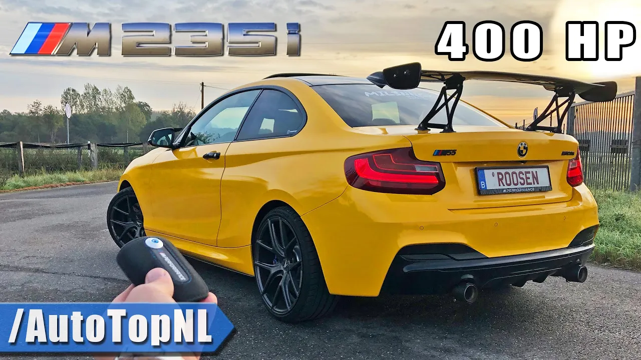 400HP BMW M235i REVIEW on AUTOBAHN [NO SPEED LIMIT] by AutoTopNL