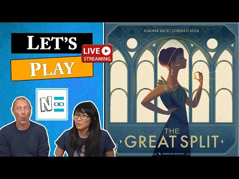 THE GREAT SPLIT - Live Board Game Playthrough & Review e156