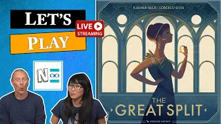 THE GREAT SPLIT - Live Board Game Playthrough & Review e156