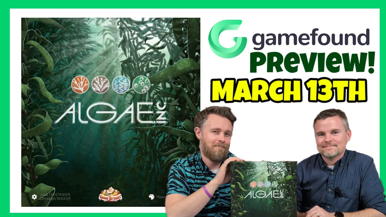 Preview of Algae, INC. - Coming To #Gamefound March 13th!