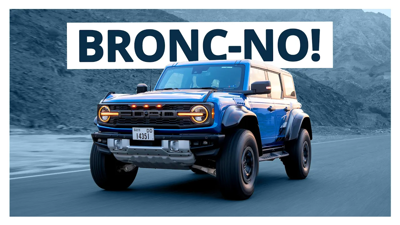 2025 Ford Bronco Raptor first drive | High flying in the world’s wildest off road SUV