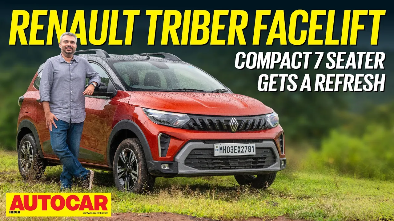 2025 Renault Triber facelift review – Big space, small pace | First Drive | Autocar India