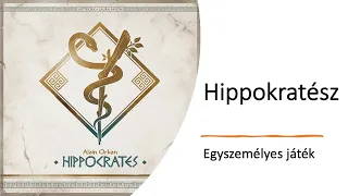 Hippokratész - Egyszemélyes játék
