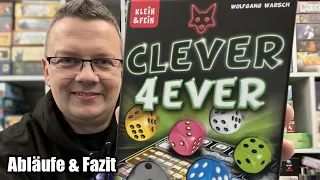 Clever 4 ever (Schmidt) - Das erfolgreiche Roll & Write geht in die 4. Runde - ab 8 Jahren
