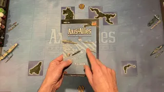 Axis & Allies - War at Sea Naval Miniatures introductory playthru