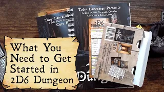 What you Need to Play 2D6 Dungeon | Getting Started in 2D6 Dungeon