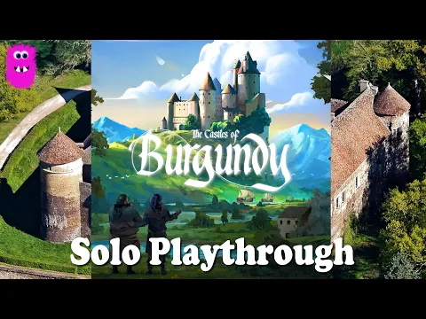 The Castles of Burgundy: Special Edition, Playthrough - the basic version