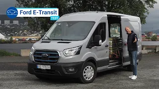 Test av Ford E-Transit - hva blir forbruket med fullt lass?