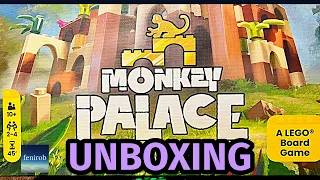 Monkey Palace Board Game | Unboxing (No Talking)