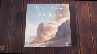 Dune: Imperium Uprising Unboxing | Sandworms, Spies, and Spice! #DuneImperiumUprising #BoardGames