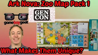Ark Nova: Zoo Map Pack Overview