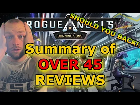 Review of Reviews, SHOULD YOU BACK - Rogue Angels Legacy of the Burning Suns