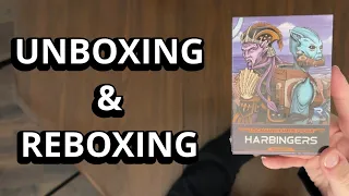 Circadians: Chaos Order Harbingers Expansion - Board Game Unboxing & Reboxing - What's in the Box?