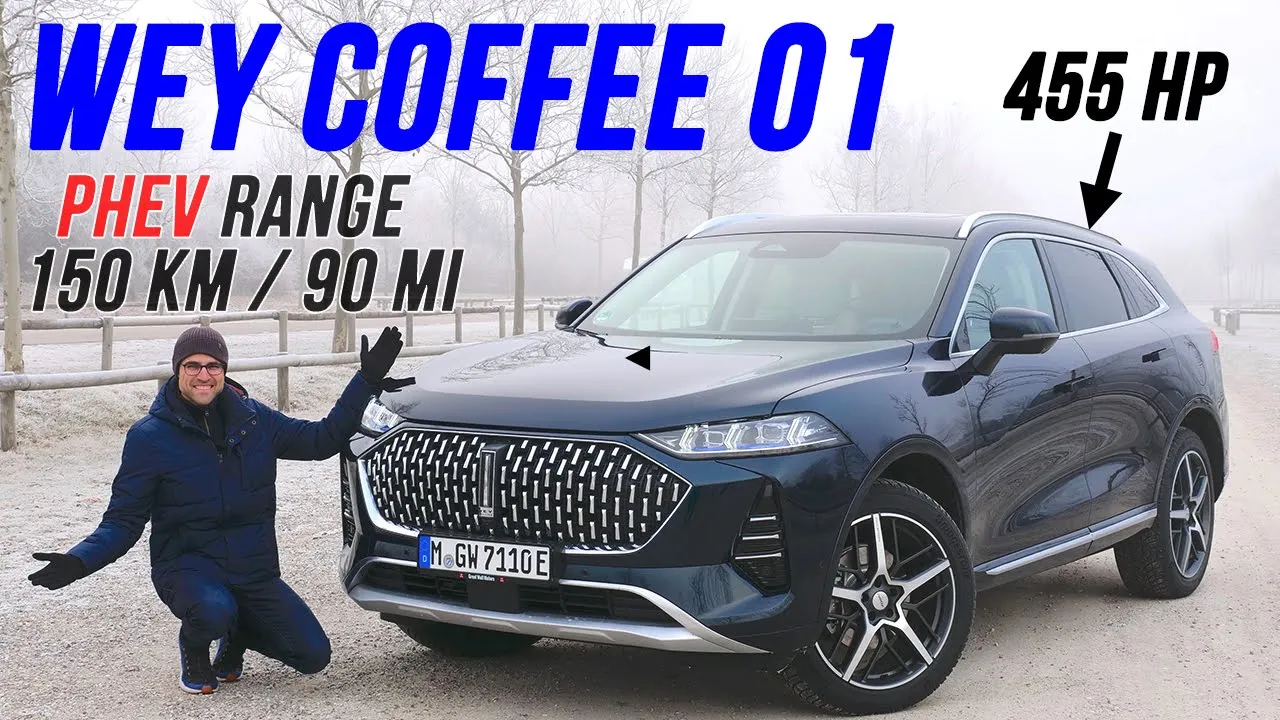 This 42 kWh Chinese PHEV SUV conquers 🇩🇪 ! GWM WEY Coffee 01 REVIEW (WEY Mocha)