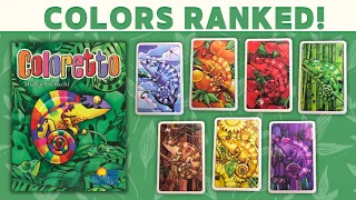 Coloretto - Chameleon Colors Ranking!