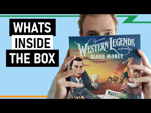 Western Legends: Blood Money - Unboxing