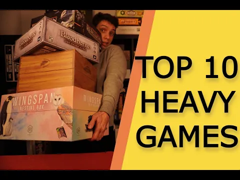 Top 10 Heavy Board Games