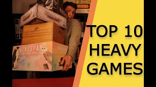 Top 10 Heavy Board Games