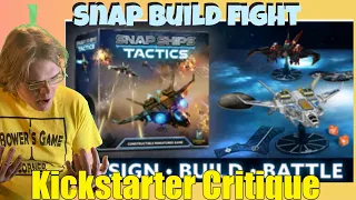 Snap Ships Tactics: Constructible Miniatures Game - Kickstarter Critique Review